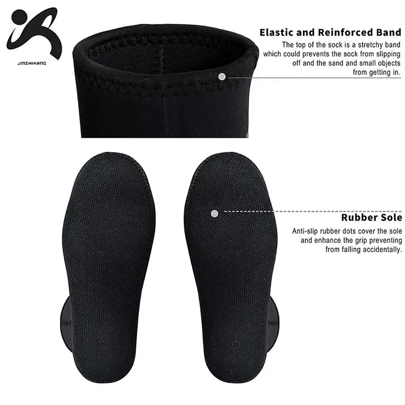 2020 RTS Promotional Neoprene Surfing Beach Shoes Diving Socks Wet Suit Water Diving Boots