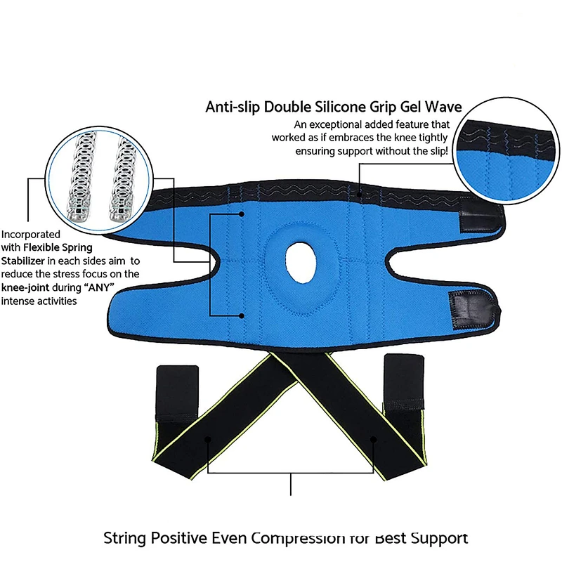 Useful Lightweight Neoprene Adjustable Leg Supporter Knee Support