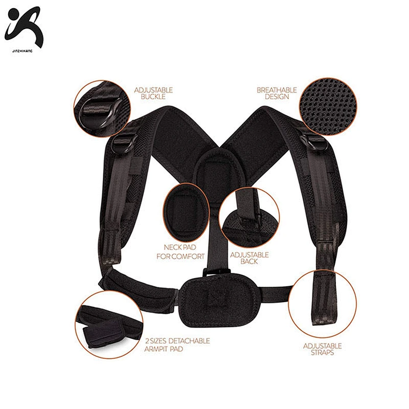 2020 Hot sale factory OEM men and women posture corrector belt adjustable back support