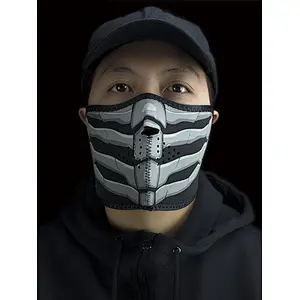 3 mm Thickness Neoprene Motorcycle Custom Half Face Anti Gas Air Pollution Cycling Outdoor Sport Mask