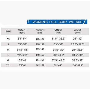 2020 best toddler surfing triathlon winter women's wetsuits for cold open water swimming