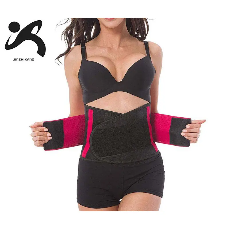 2019 RTS Custom logo workout back support slimming waist trainer belt compression jogger waist trimmer