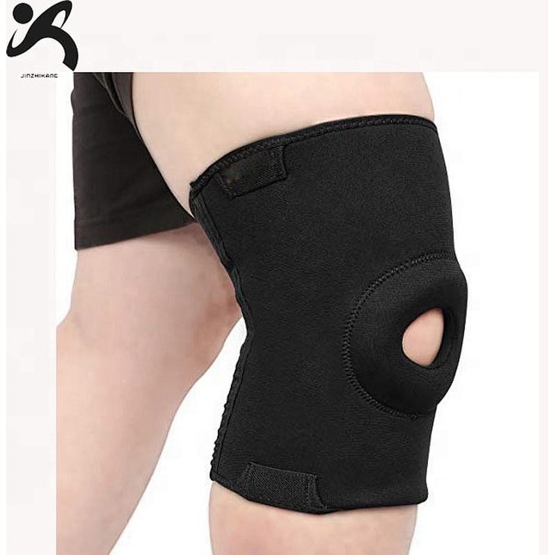 High quality neoprene waterproof knee sleeve compression sports knee support brace