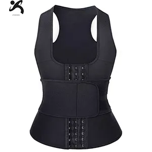 Hot Sale Neoprene Waist Trainer corset Waist Training Steel Boned workout waist slimming vest with belt