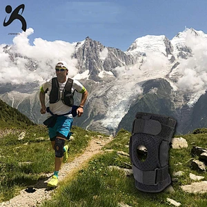 Customized high quality knee support brace sleeve protect knee brace wrap