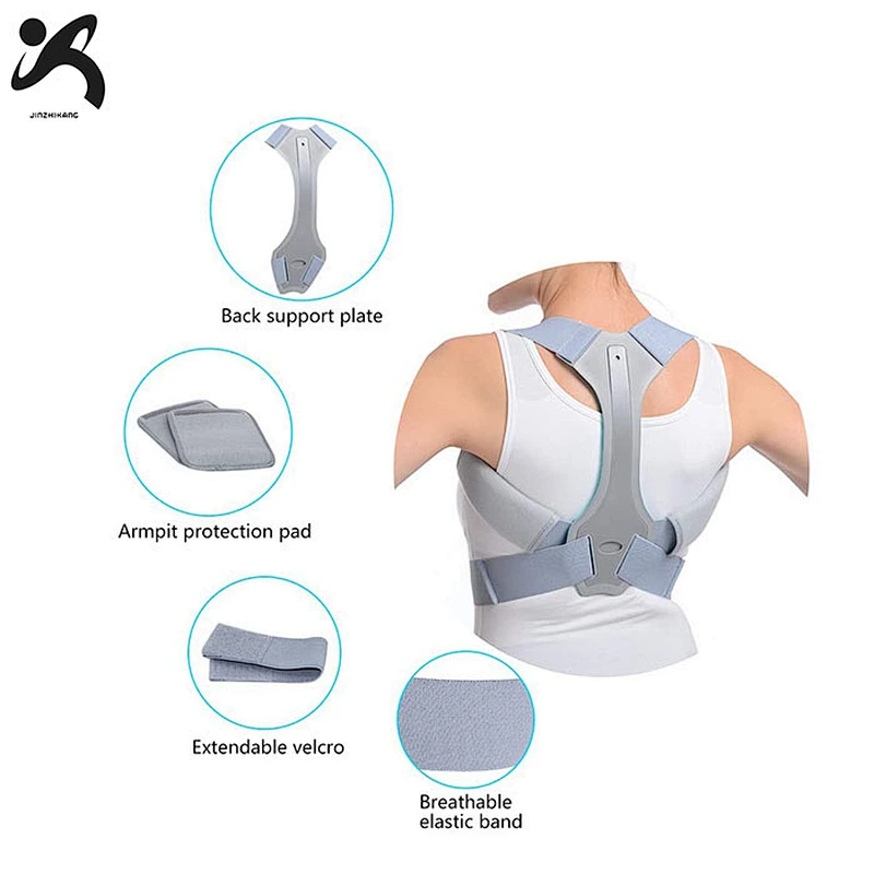 2020 Customized Adjustable upper for women and men back strap posture corrector