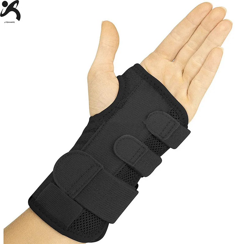Custom logo neoprene adjustable wrist support carpal tunnel wrist brace support wrist wraps