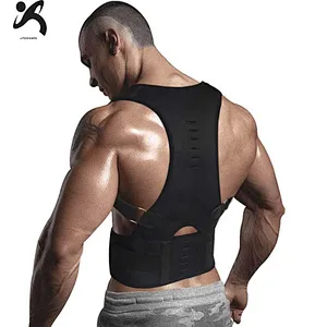 2019 Neoprene OEM breathable back posture corrector with waist trimmer belt