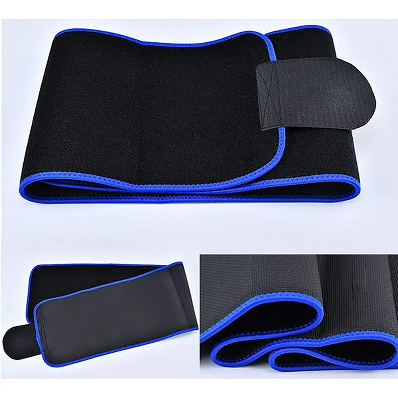 Neoprene waist trainer belt belly fat burner waist trimmer lumbar support waist slimming belt for unisex