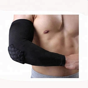 Factory price breathable safety arm warmer neoprene compression waterproof orthopedic arm brace for sports