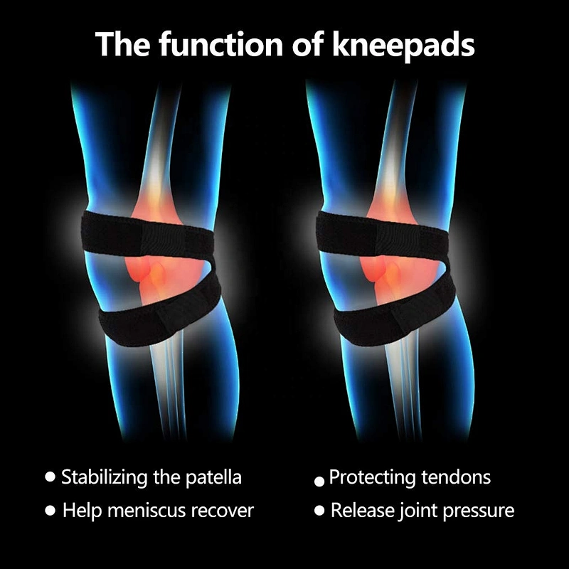 Knee Brace Support Non Slip Comfort Neoprene Relieves Adjustable Custom Logo