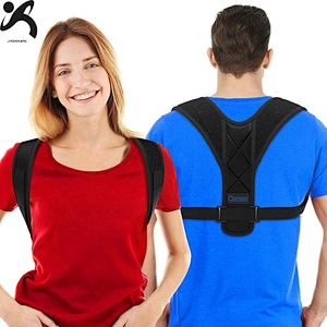 Neoprene Comfortable Adjustable Upper Back Shoulder Support Back Brace Posture Corrector
