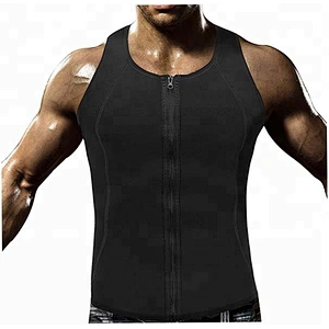 Professional weight loss neoprene mens slimming suit sweat waist trainer vest