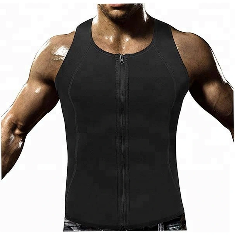 Professional weight loss neoprene mens slimming suit sweat waist trainer vest