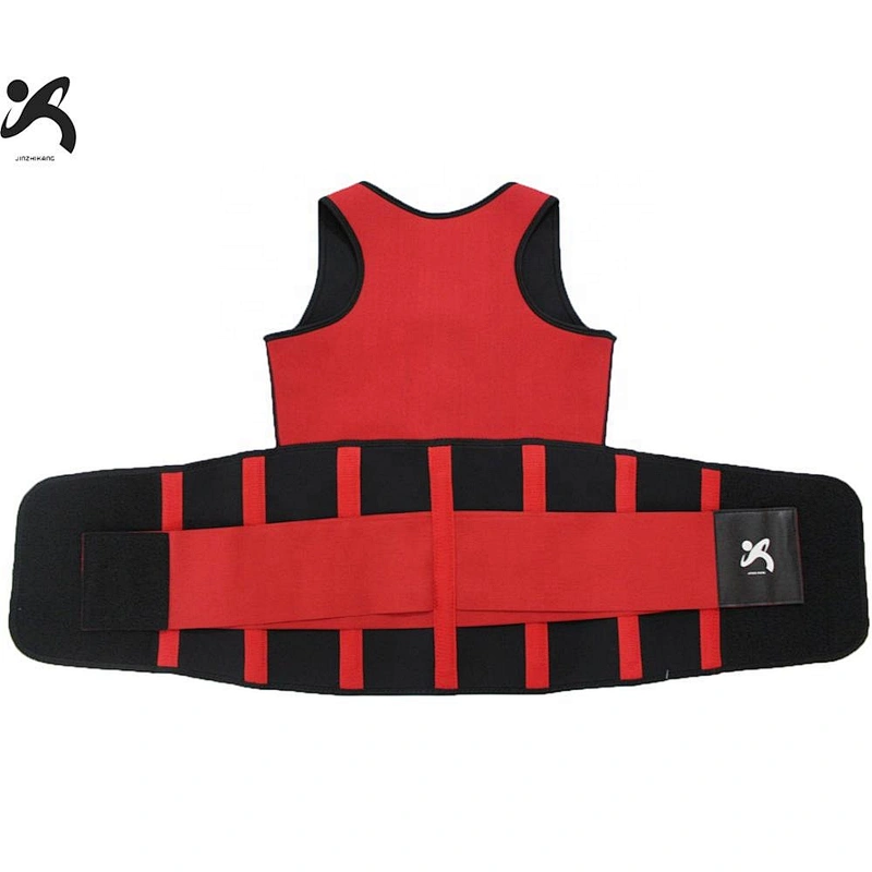Professional neoprene waist trainer belt belly fat burner vest with waist trimmer waist slimming belt