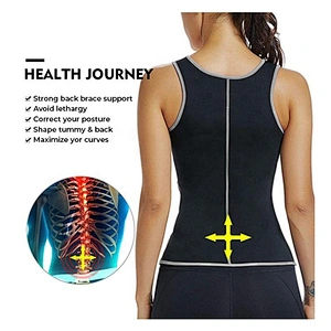2021 new product custom logo neoprene sauna waist trimmer belt waist trainer vest for weight loss