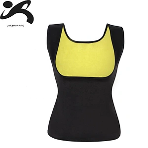 2019 Women's Body  Shaper Hot Sweat Workout Tank Top Slimming Vest Tummy Fat Burner Neoprene slimming vest