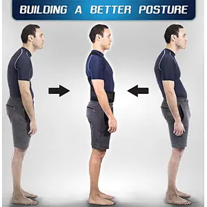 2019 hot sale Comfortable Neoprene Material Shoulder Back Support upper adjustable back posture corrector