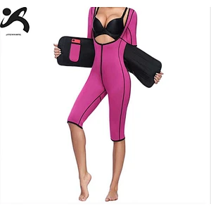 2019 RTS New Design Slimming Women Body Neoprene Zipper for Weight Loss Waist Trainer with Waist Belt