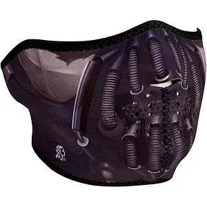 colorful animated carbon antiviral anti dust neoprene face mask