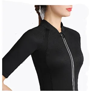 High Quality Women Full Body Sport Slimming Neoprene Waist Trainer Bodysuit Belt Sauna Suit for Weight Loss Exercise