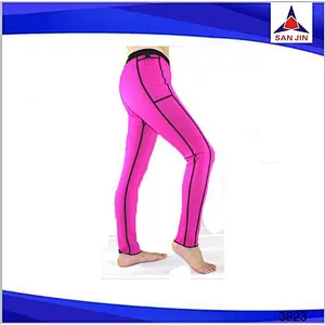 Athletic wear weight loss women sexy yoga pants logo customize sauna suit