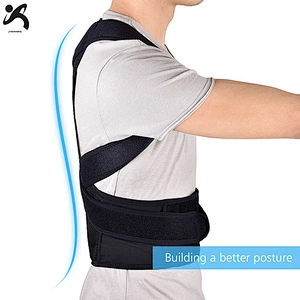 High quality adjustable comfortable back support shoulder upper brace posture corrector
