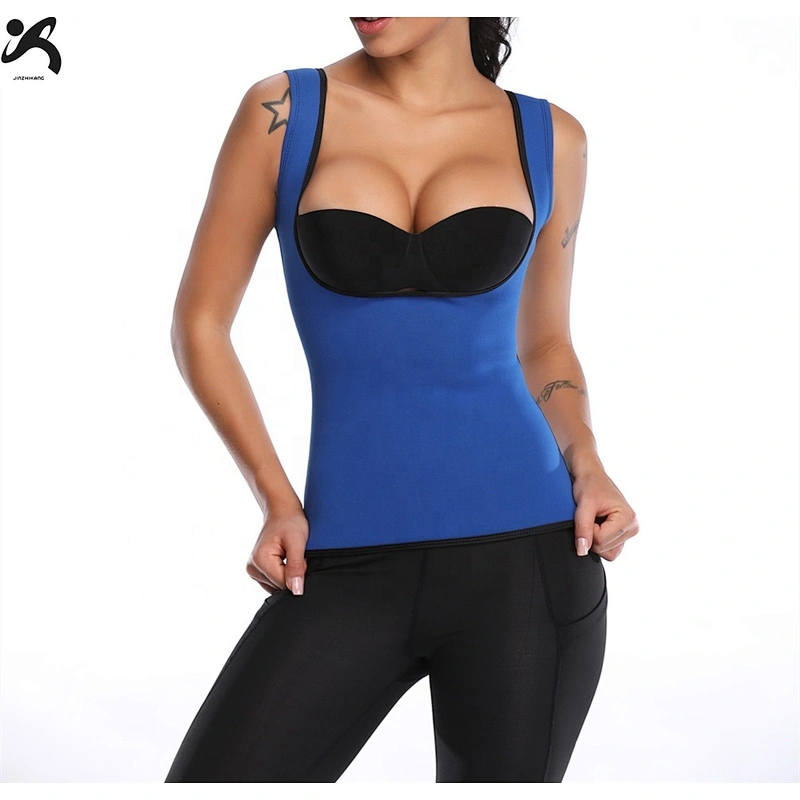 Women Sweat Waist Trainer Workout  Slimming Vest  Fat Burner Neoprene Shapewear for Weight Loss