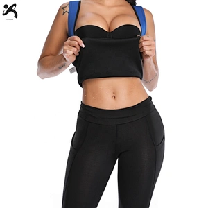 Women Sweat Waist Trainer Workout  Slimming Vest  Fat Burner Neoprene Shapewear for Weight Loss