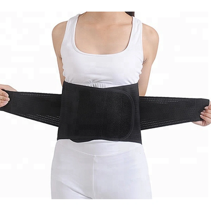 2021 polyester back posture corrector waist trainer belt waist support for pain relief