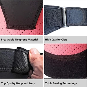 Adjustable High Compression Tourmaline neoprene shoulder support for men and women