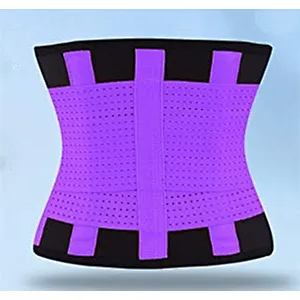 Factory customized neoprene adjustable sweat waist slimming belt waist trainer belt for weight loss