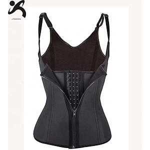 High quality neoprene double strap waist trainer belt waist trimmer slimming vest waist corset women
