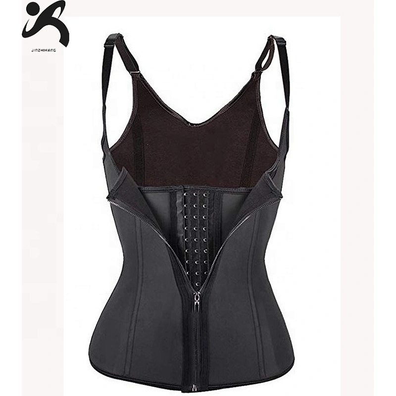 High quality neoprene double strap waist trainer belt waist trimmer slimming vest waist corset women