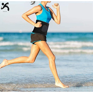 Factory high quality customized logo low MOQ slimming waist support trainer weight loss sweat trimmer belt