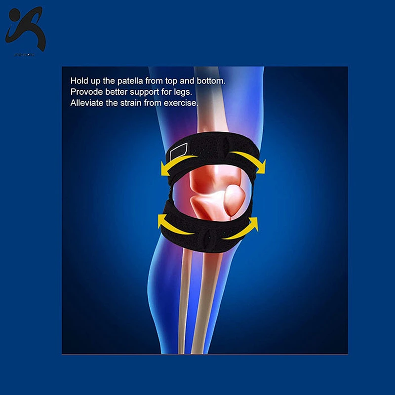 2020 RTS Customized Compression knitted Breathable Neoprene Knee Support Sleeve For Sports