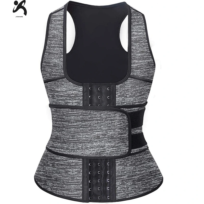 Hot Sale Neoprene Waist Trainer corset Waist Training Steel Boned workout waist slimming vest with belt