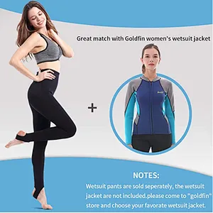 Manufacture neoprene 2mm Neoprene Diving leggings Pants Wetsuit beach Pant for women