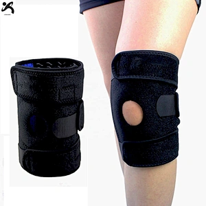 Neoprene Knee Pain Relief ,Non Slip Open Patella Support Brace for Arthritis Knee Pad