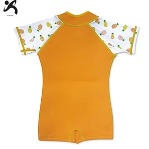 Wholesale factory custom high quality 3mm Neoprene kids wetsuit keep warm Swimming suit for baby