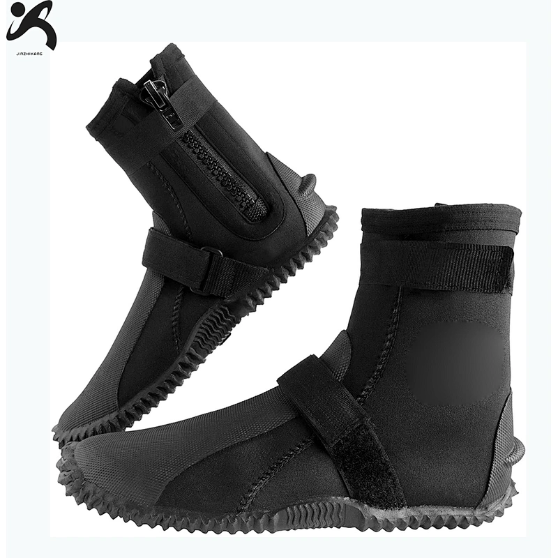OEM manufactory Wetsuit Boots Shoes Neoprene Waterproof Rubber Sole Water Beach Shoes