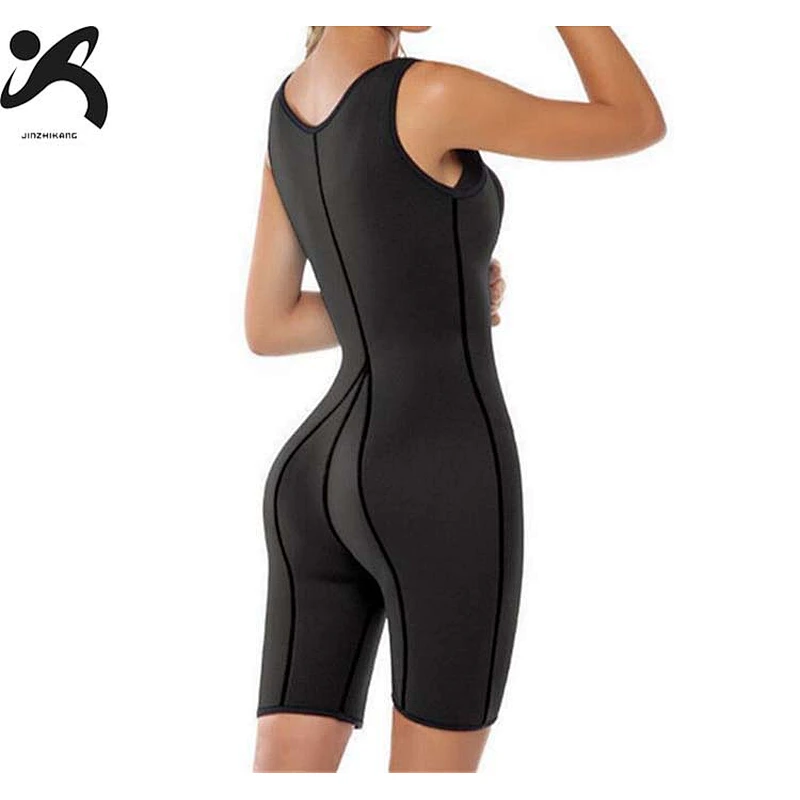 2019 RTS Custom Made Hot Sale Neoprene Women Slimming Sweat Suit High Quality Ladies Shaper Suit