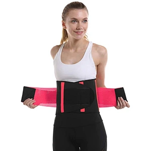 Custom Logo Fitness Waist Trimmer  Belt Slimming Tummy Band Weight Loss Waist Trainer belt wrap