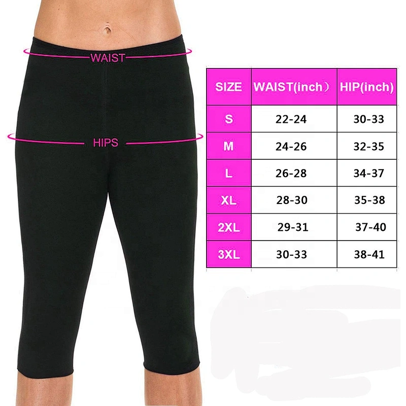 Hot selling Neoprene sweat yoga shorts slimming pants for women