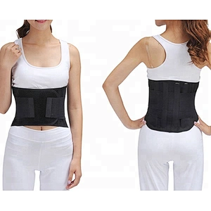 2021 polyester back posture corrector waist trainer belt waist support for pain relief