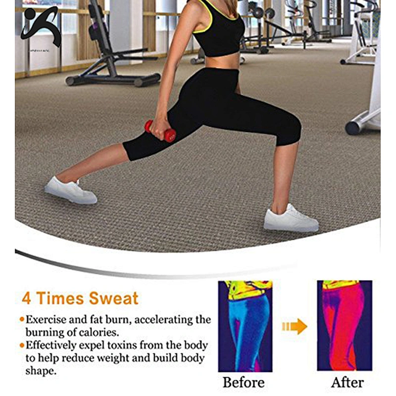 2020 RTS New Custom Made Yoga shape women hot neoprene slimming pants Neoprene Slimming Pants