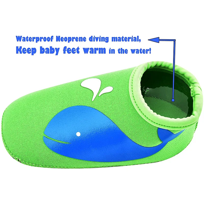Factory  New Arrival Wholesale Beach Water Shoes Aqua Socks for  Kids