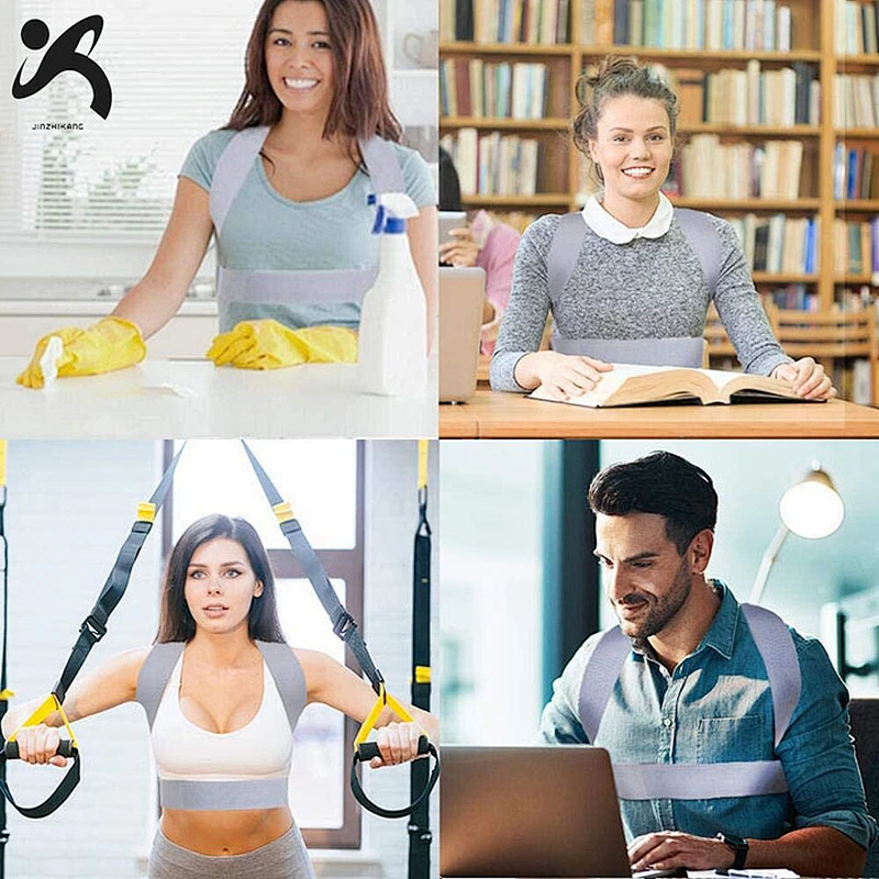 Adjustable back shoulder support custom design back brace support correction belt posture corrector