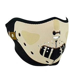 anti dust windproof face mask neoprene custom printing half face mask adjustable for bicycle motorcycle