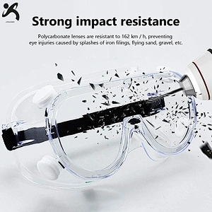 Industrial cheap virus transparent glass safety saliva visor protective Safety Glasses
